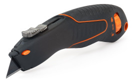 Нож трапеция AL+ABS+TPR, 19 мм Prem. Miol 76-195