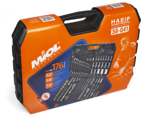 MIOL Набор инструментов  (176од ) Miol 58-041 - Картинка 2