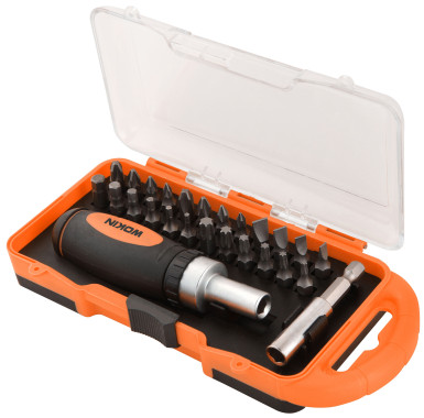 WOKIN Отвертка с битами ( 26 шт ) Wokin W-206526 - Картинка 1