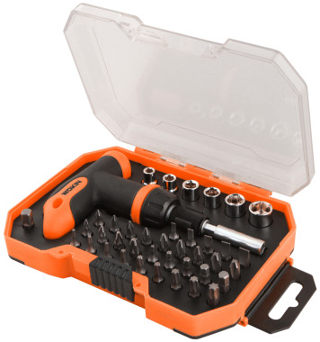 WOKIN  Отвертка с битами и головками ( 41 шт ) Wokin W-206741 - Картинка 1