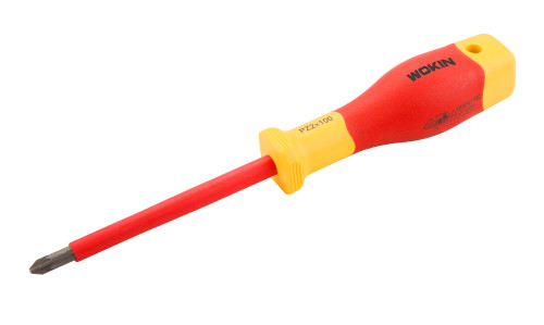 WOKIN Отвертка диэлектрическая Pozidriv PZ3×150 мм Wokin W-561703 - Картинка 1