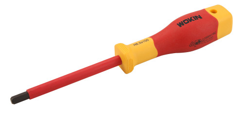 WOKIN Отвертка HEX диэлектрическая (H4.0×75 мм) W-561940 - Картинка 1