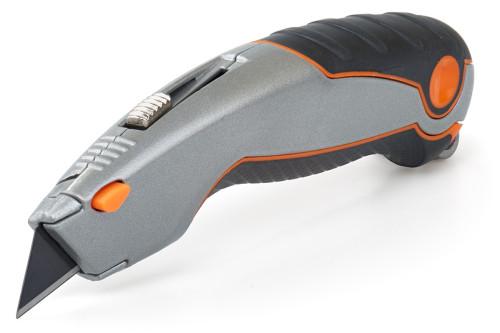 MIOL Нож трапеция AL+ABS+TPR, 19 мм  Miol 76-196 - Картинка 1